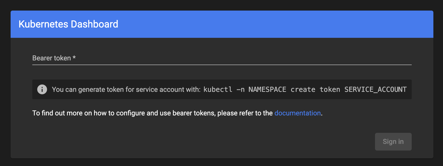 k8s-dashboard-auth