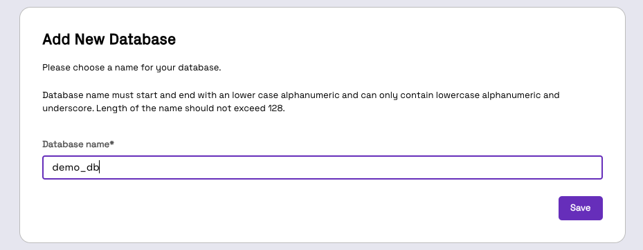 new-database